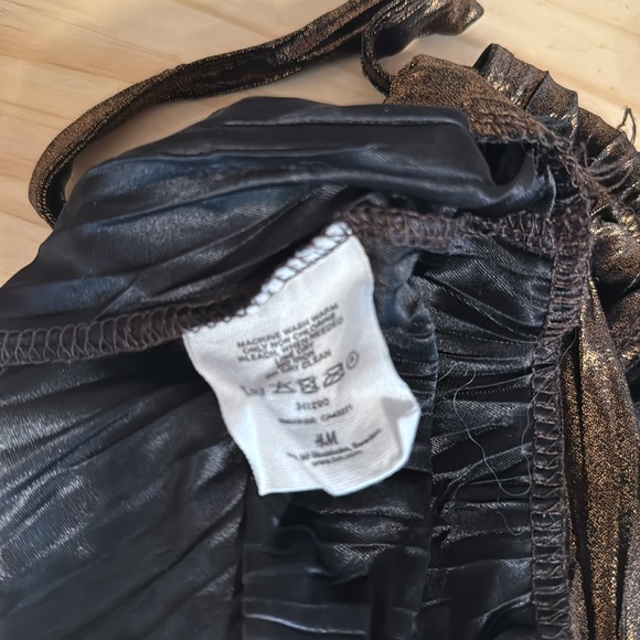H&M Metallic Bronze Crinkled Tank - Picture 5 of 7